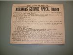 Service Appeal Board notice